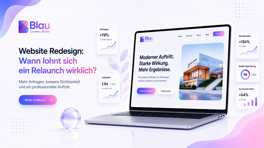 Website Redesign: Wann lohnt sich ein Relaunch?