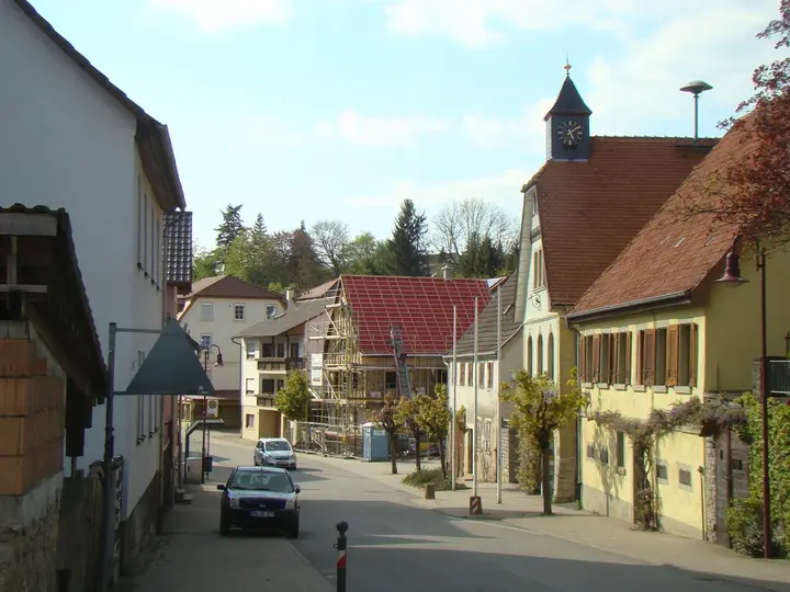 Sinsheim-Adersbach, Ortsdurchfahrt