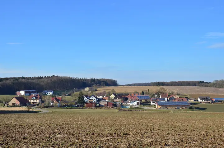 Blick auf Bernbrunn
