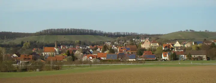 Blick auf Obersulm-Eschenau