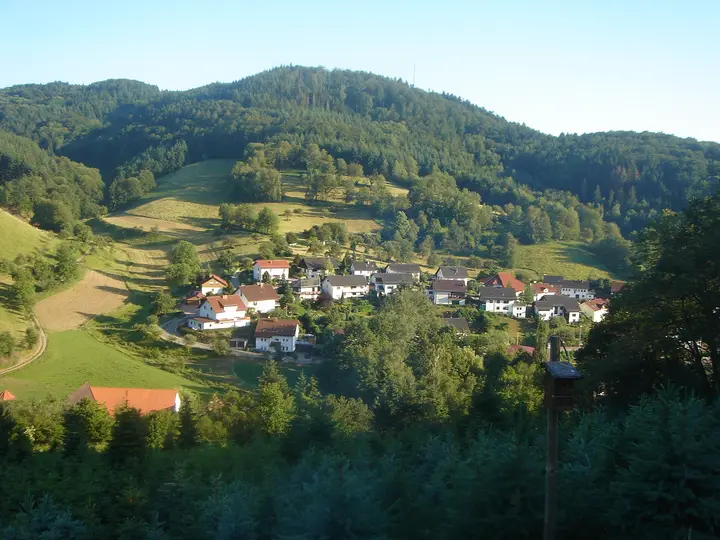 Der Daumberg im Gorxheimertal