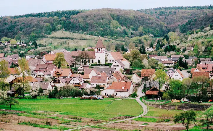 Häfnerhaslach von Süden