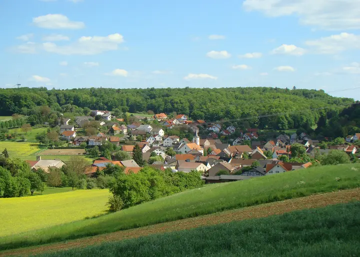 Blick auf Leibenstadt