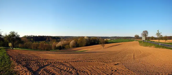 Kraichgau - Lobbach - Feld gepflügt