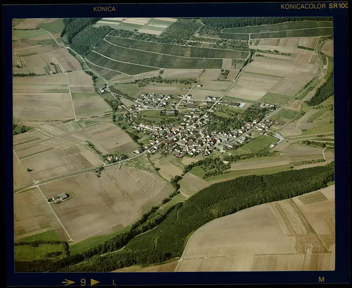 Luftbild von Michelbach - Staatsarchiv Sigmaringen - Archivalieneinheit N 1/96 T 1 Nr. 863