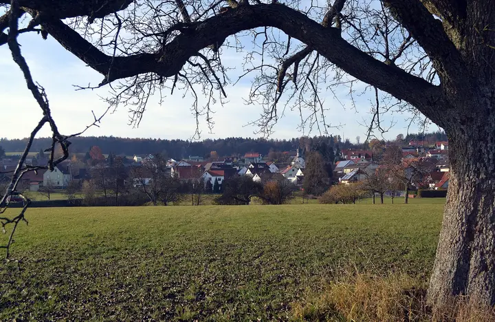 Moosbrunn (Gemeinde Schönbrunn ), Blick von Süd