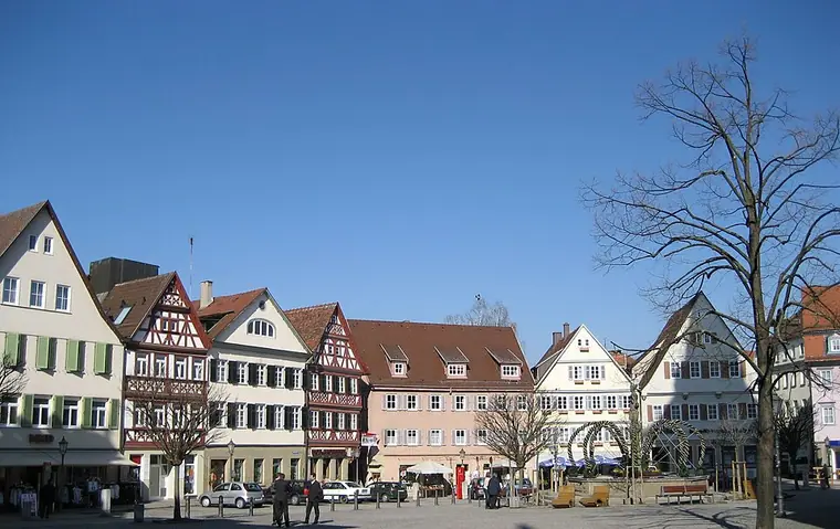 Öhringen Marktplatzansicht