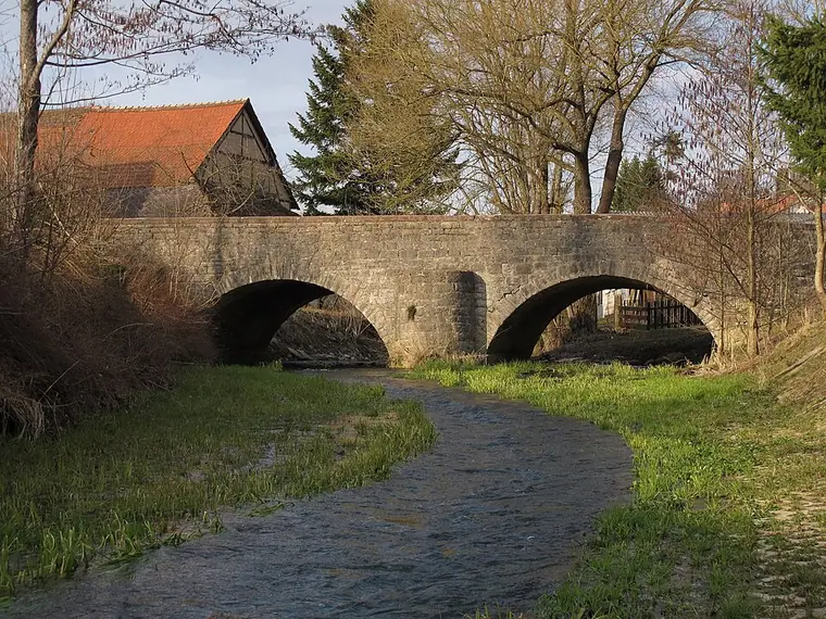 Kirnaubrücke in Rosenberg.