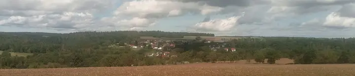 Der Limbacher Ortsteil Scheringen in Jahr 2023