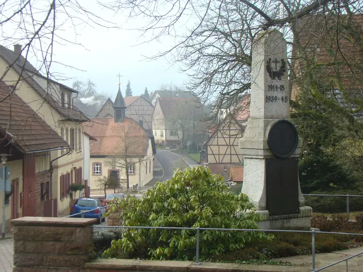 Waldbrunn, Kriegerdenkmal in Schollbrunn